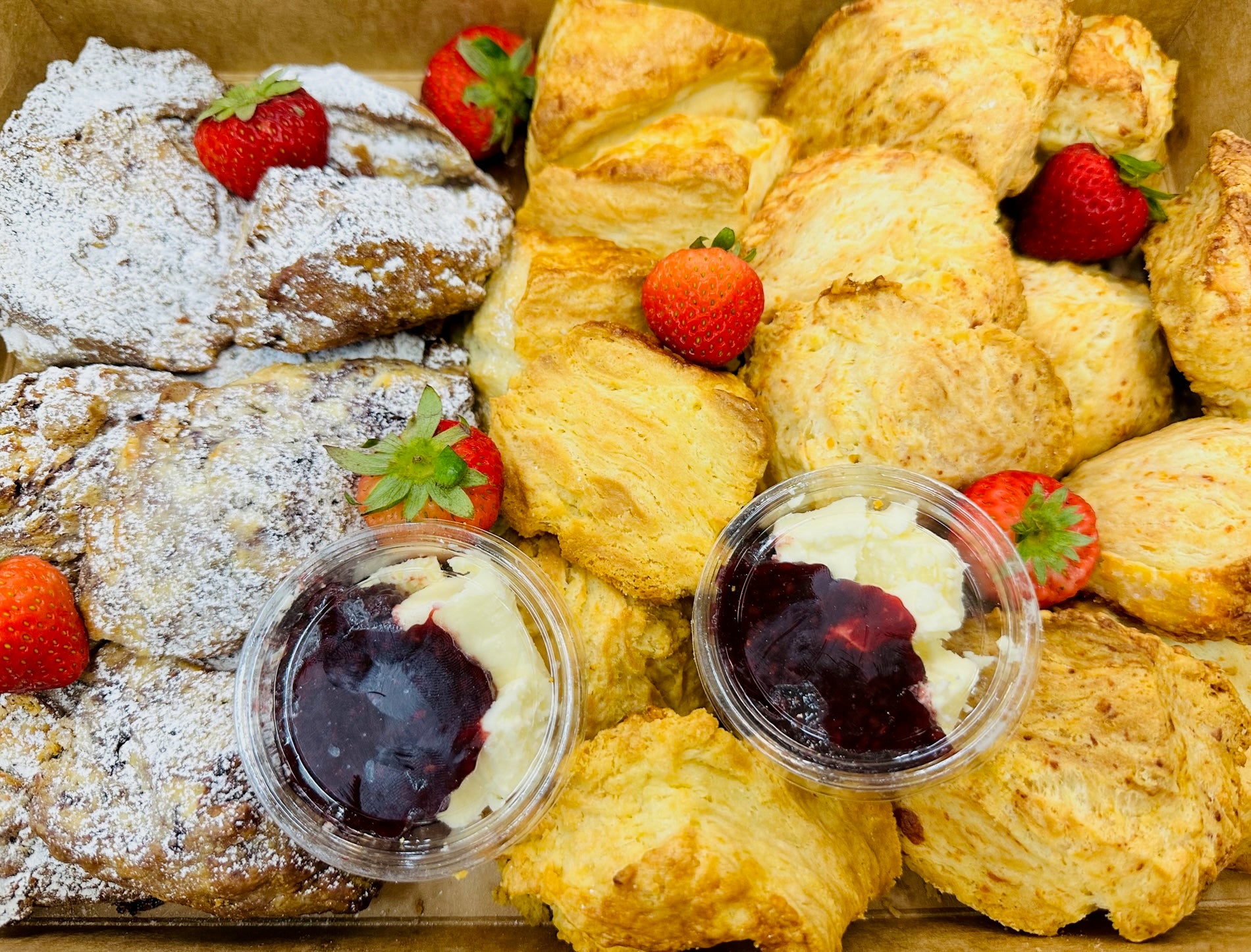 Mini Scone Sign Mini Scone Box | BJORNBAR BAKERY